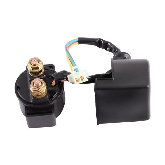GOOFIT 2 Pin Solenoid Relay Starter for 50cc 110cc 150cc 200cc 250cc Chinese ATV Quad Sunl Bikes
