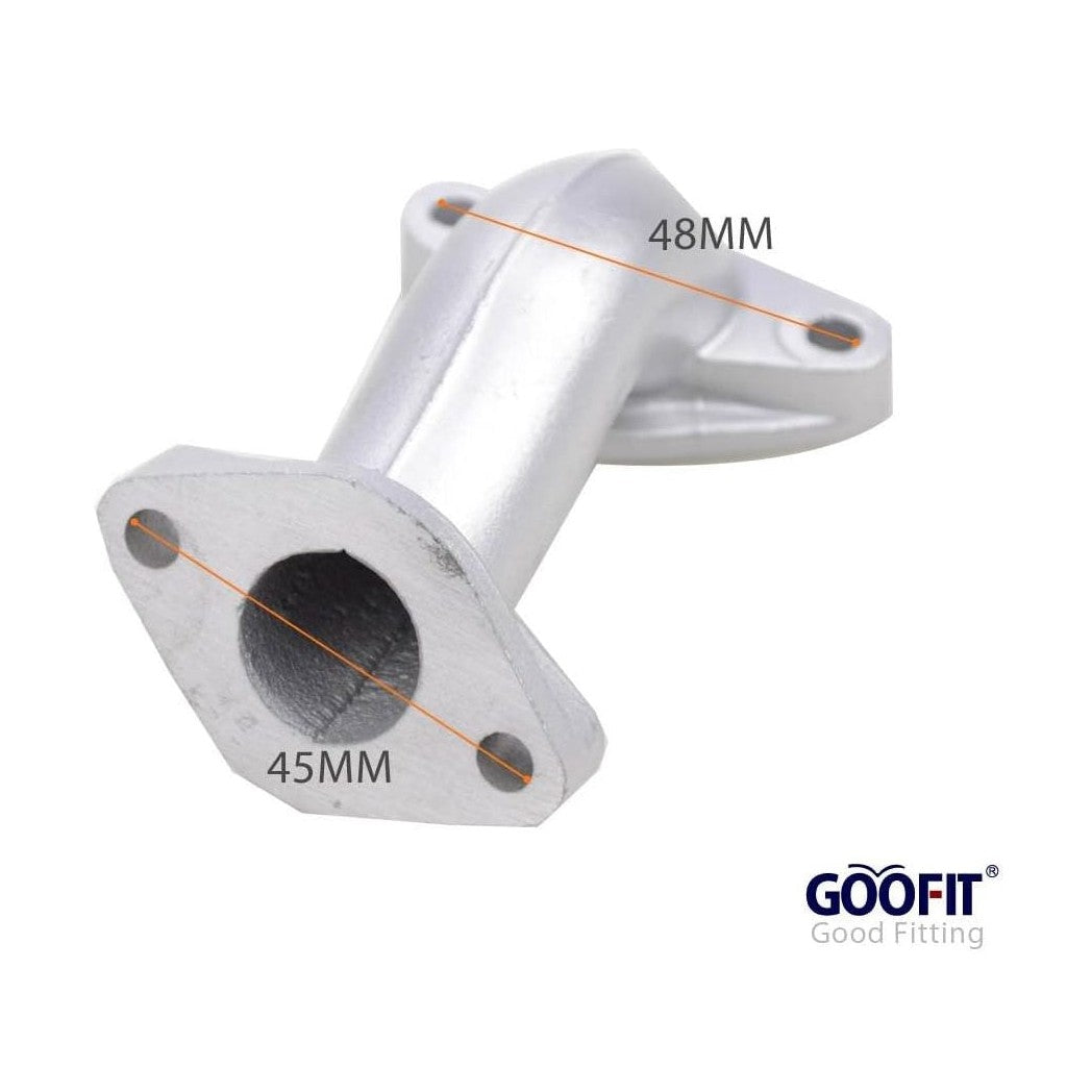GOOFIT 20mm Intake Manifold Pipe Replacement for 50cc 70cc 90cc 110cc ATV Dirt Bike Go Kart Horizontal Engine