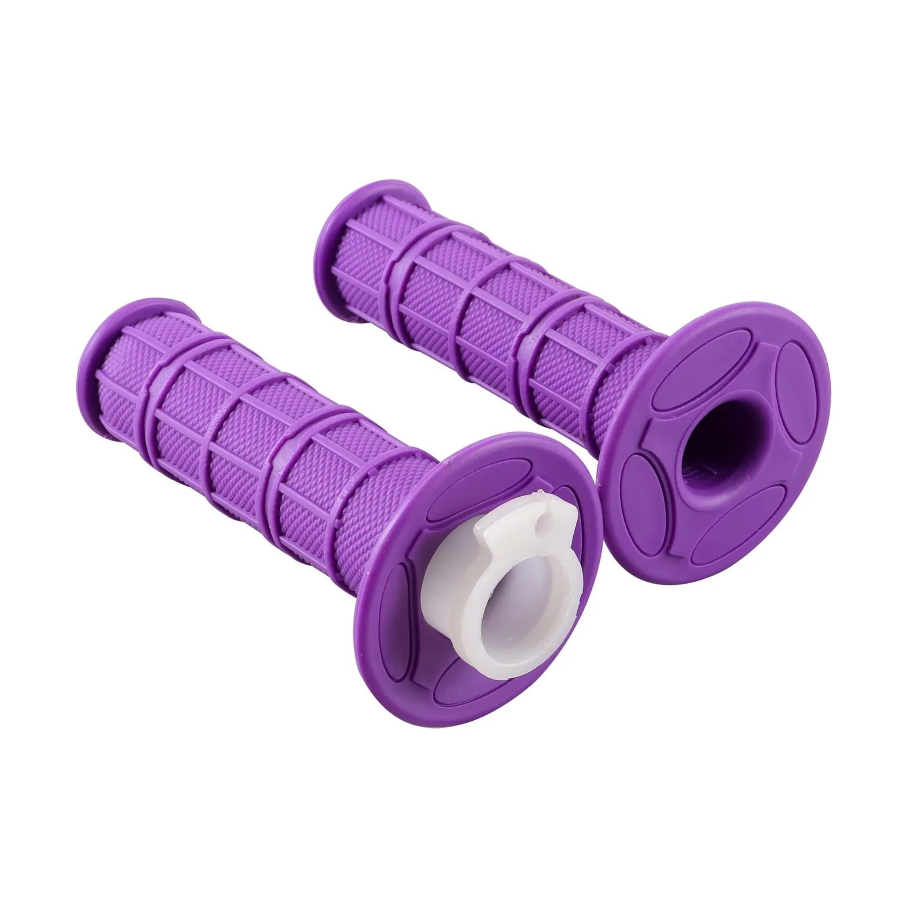 GOOFIT 22mm 7/8" Handlebar Grips Replacement for XR 50 KLX 140 SSR Pit MX CRF150F CRF230F CRF250F CRF450F Dirt Bike Parts Purple - goofitmoto