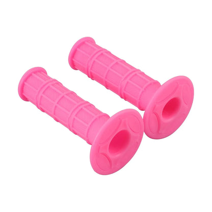 GOOFIT 22mm 7/8 Universal Handlebar Grips Replacement for 50cc RM125 FA50 RM80 KLX140L KX250 KLR250 YFZ450R CRF80F CRF 150 1985 1993 1996 2001 2005 2010 Mini Pit Dirt Bike Scooter Moped Pink - goofitmoto