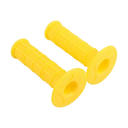 GOOFIT 22mm 7/8" Yellow Rubber Handlebar Grips Replacement for XR CRF SDG SSR YZF WRF KXF TTR RMZ 70cc 50cc 110cc 125cc PW80 KLX110 Dirt Bike Pit Bike - goofitmoto