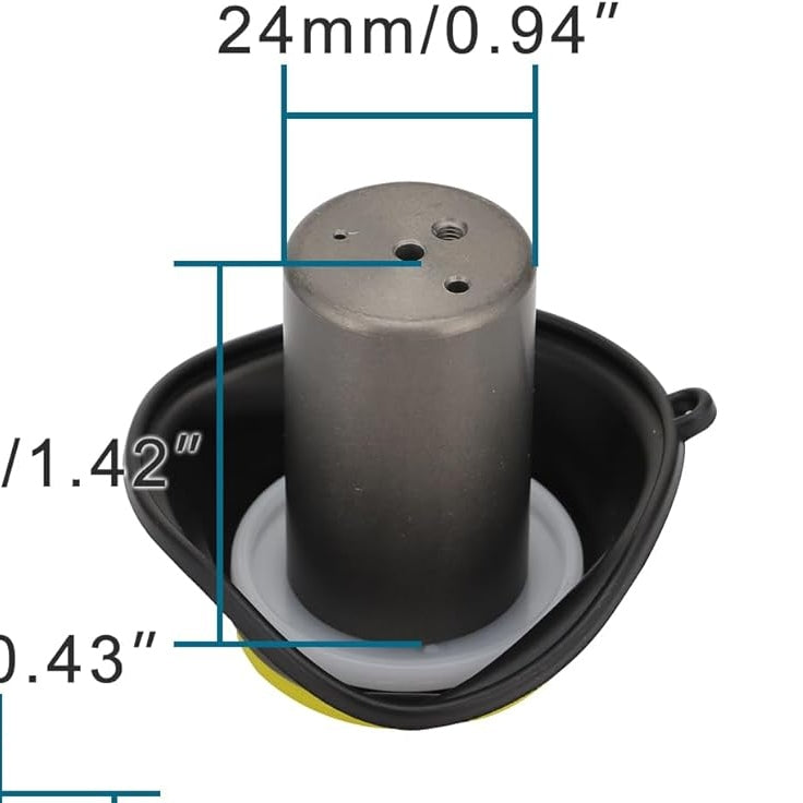 GOOFIT 24mm PZ24 Carburetor Repair Rebuild Kit for GY6 150cc ATV Quad Moped Scooter