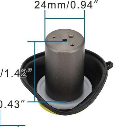 GOOFIT 24mm PZ24 Carburetor Repair Rebuild Kit for GY6 150cc ATV Quad Moped Scooter