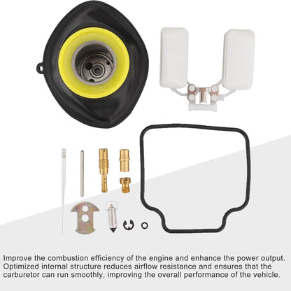 GOOFIT 24mm PZ24 Carburetor Repair Rebuild Kit for GY6 150cc ATV Quad Moped Scooter
