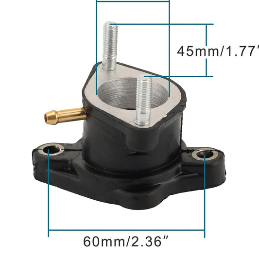 GOOFIT 27mm Straight Intake Manifold Pipe for CG 125cc 150cc 200cc ATV Dirt Bike Go Kart Pit Bike Four Wheeler Dune Buggy