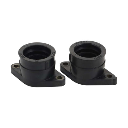 GOOFIT 2Pcs Motorcycle Carburetor Carb Intake Boot Joint Replacement for TT350 XT350 42U-13596-01-00 55V-13586-01-00