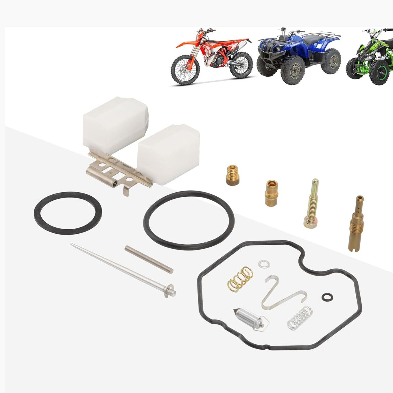 GOOFIT 30mm PZ30 Carburetor Repair Rebuild Kit Replacement for 150cc 160cc 250cc Pit Dirt Bike ATV 4 Wheeler