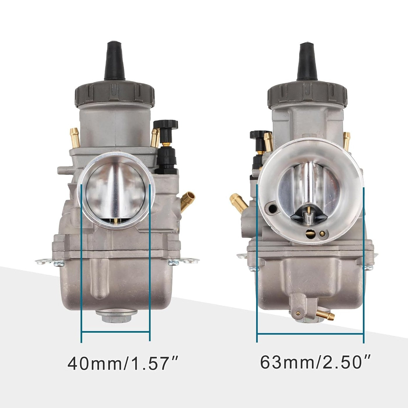 GOOFIT 33mm-42mm Carburetor Replacement for PWK 250cc-650cc