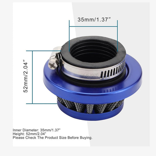 GOOFIT 35mm Air Filter for 50cc 70cc 90cc 110cc 125cc ATV Dirt Bike Go Kart