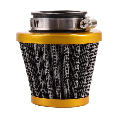 GOOFIT 35mm Motorcycle Blue Air Filter Replacement for 50cc 70cc 90cc 110cc 125cc ATV Quad Go Kart Pit Dirt Bike Parts