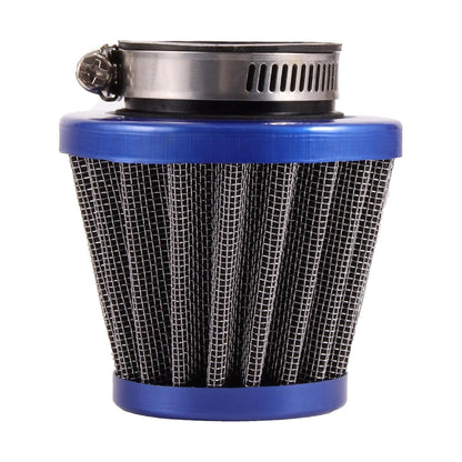 GOOFIT 35mm Motorcycle Blue Air Filter Replacement for 50cc 70cc 90cc 110cc 125cc ATV Quad Go Kart Pit Dirt Bike Parts