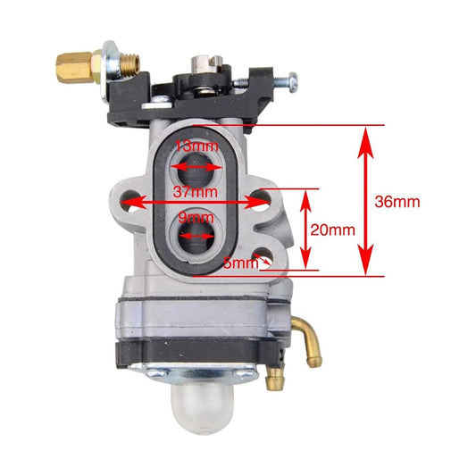 GOOFIT 37mm Carburetor Replacement for Gas Backpack Blower Trimmer PPBP30 SM30SB BCZ3060TS EZ25005 BCZ2400S BCZ2500 GZ25N23 GZ25N14 EXZ2401S HEZ2401S LRTZ2401 PSZ2401 Scooter Engine