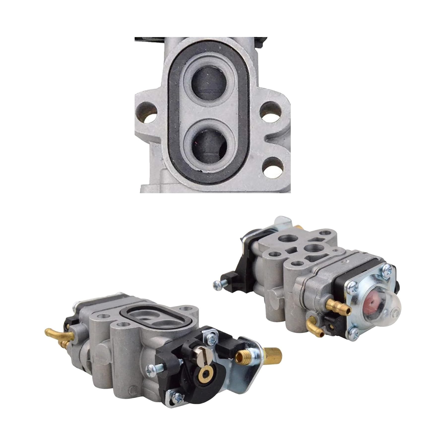 GOOFIT 37mm Carburetor Replacement for Gas Backpack Blower Trimmer PPBP30 SM30SB BCZ3060TS EZ25005 BCZ2400S BCZ2500 GZ25N23 GZ25N14 EXZ2401S HEZ2401S LRTZ2401 PSZ2401 Scooter Engine