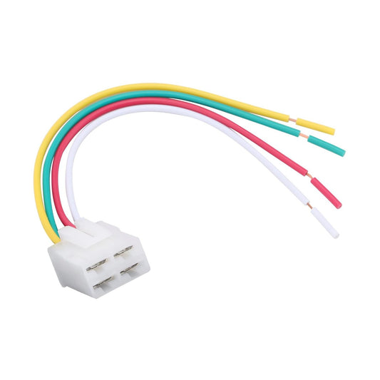 GOOFIT 4 Pin Connector Harness Adapter Cable with Clip for 4-pin Voltage Regulator