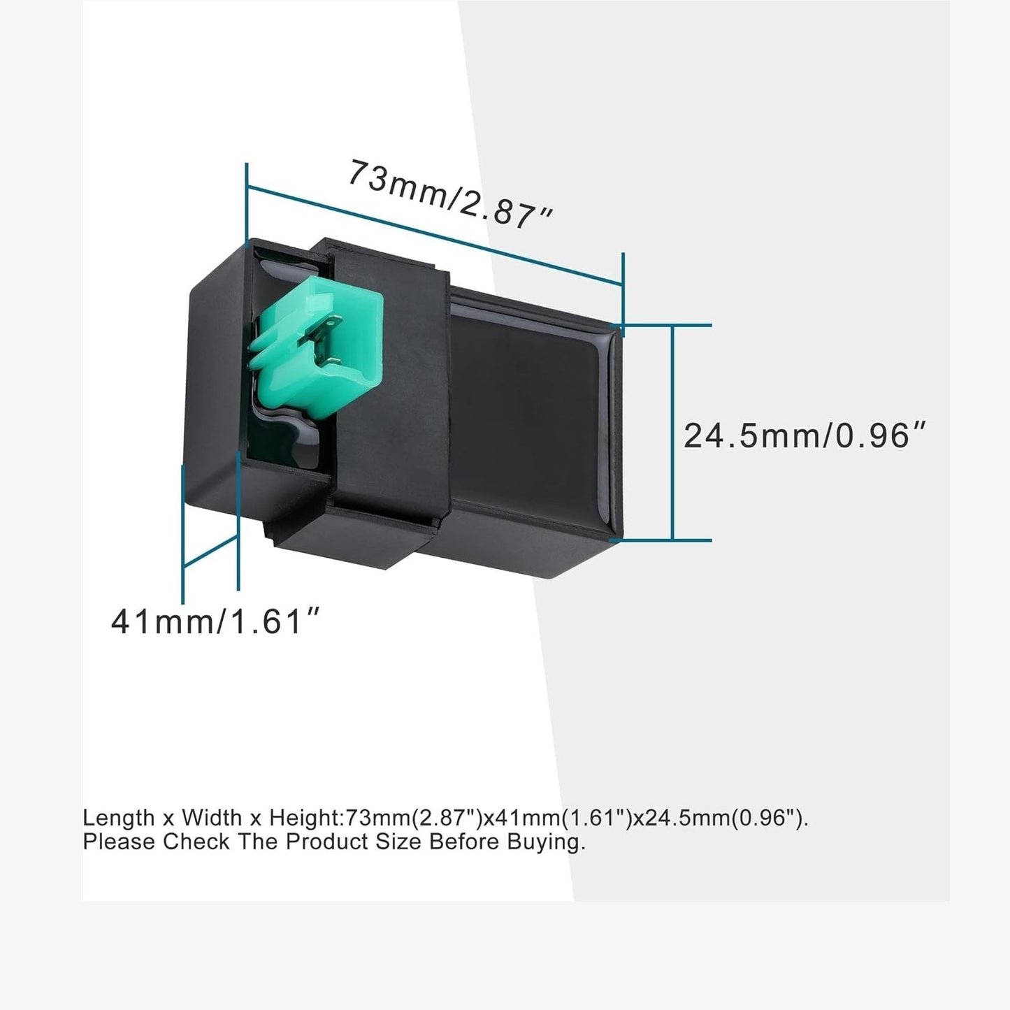 GOOFIT 4 Pin DC CDI Box for 50cc 70cc 90cc 110cc 125cc Quad ATV Quad Dirt Bike Go Kart