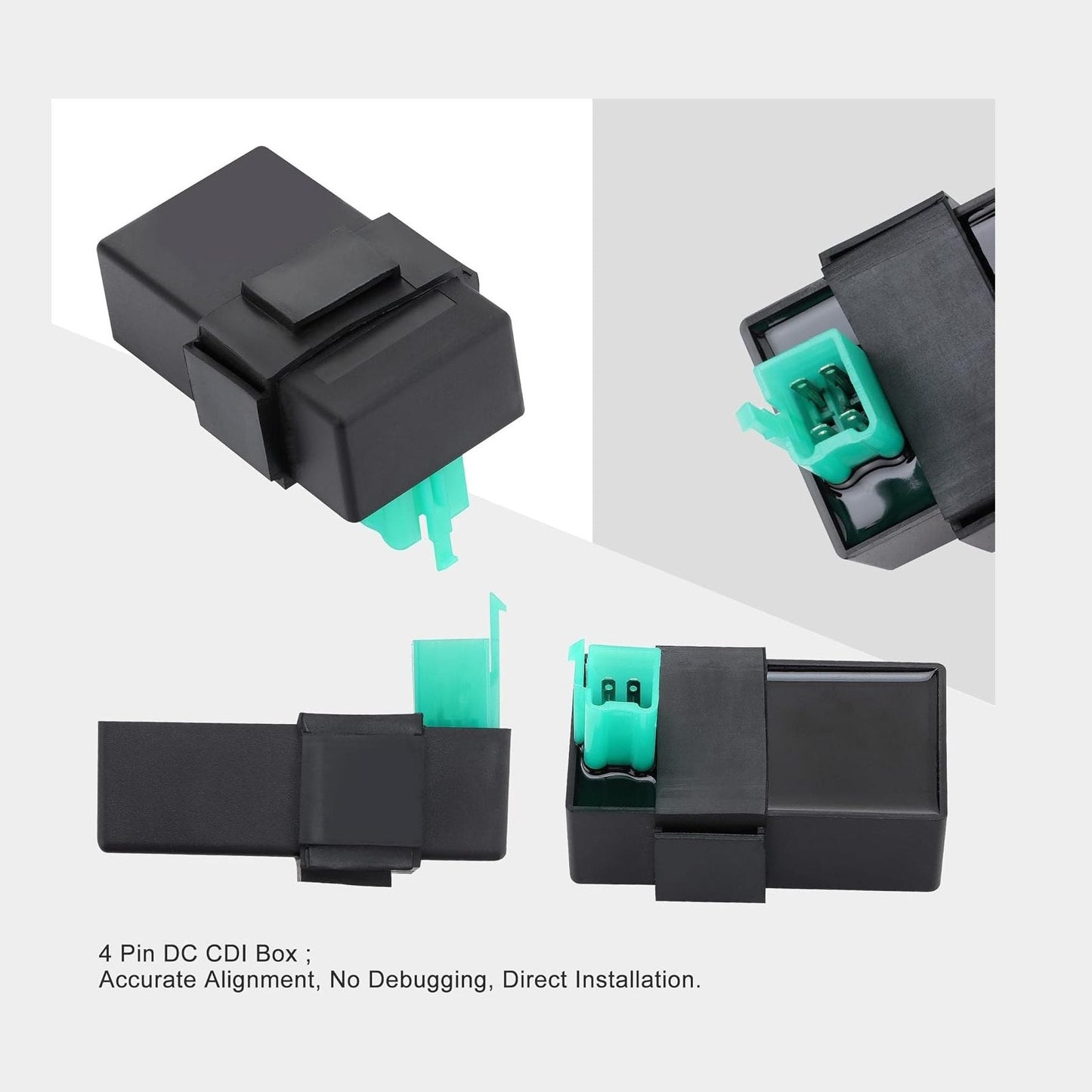 GOOFIT 4 Pin DC CDI Box for 50cc 70cc 90cc 110cc 125cc Quad ATV Quad Dirt Bike Go Kart