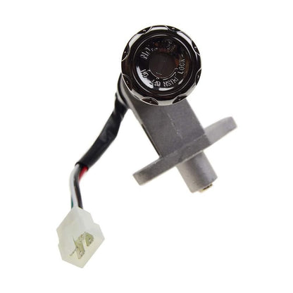 GOOFIT 4-Wire Key Ignition Switch Lock Set Replacement for 50cc 125cc 150cc 200cc 139QMB GY6 Scooter Moped ATV