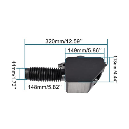 GOOFIT 44mm Air Filter for 150cc GY6 ATV Go Kart Four Wheeler Moped Scooter Dune Buggy