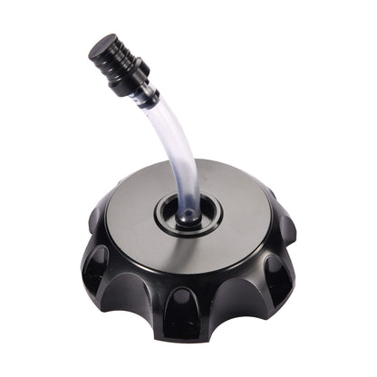 GOOFIT 49.5mm Racing Gas Fuel Tank Cap Replacement for SSR Thumpstar TTR Kayo Taotao Kazuma Coolste 50cc-125cc Motorcycle Pit Bike Black