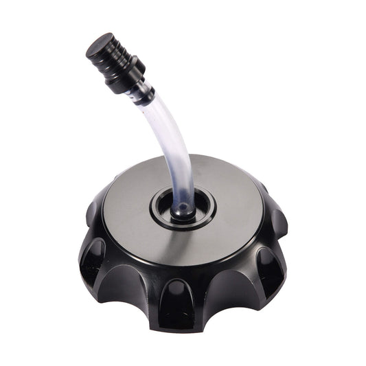 GOOFIT 49.5mm Racing Gas Fuel Tank Cap Replacement for SSR Thumpstar TTR Kayo Taotao Kazuma Coolste 50cc-125cc Motorcycle Pit Bike Black