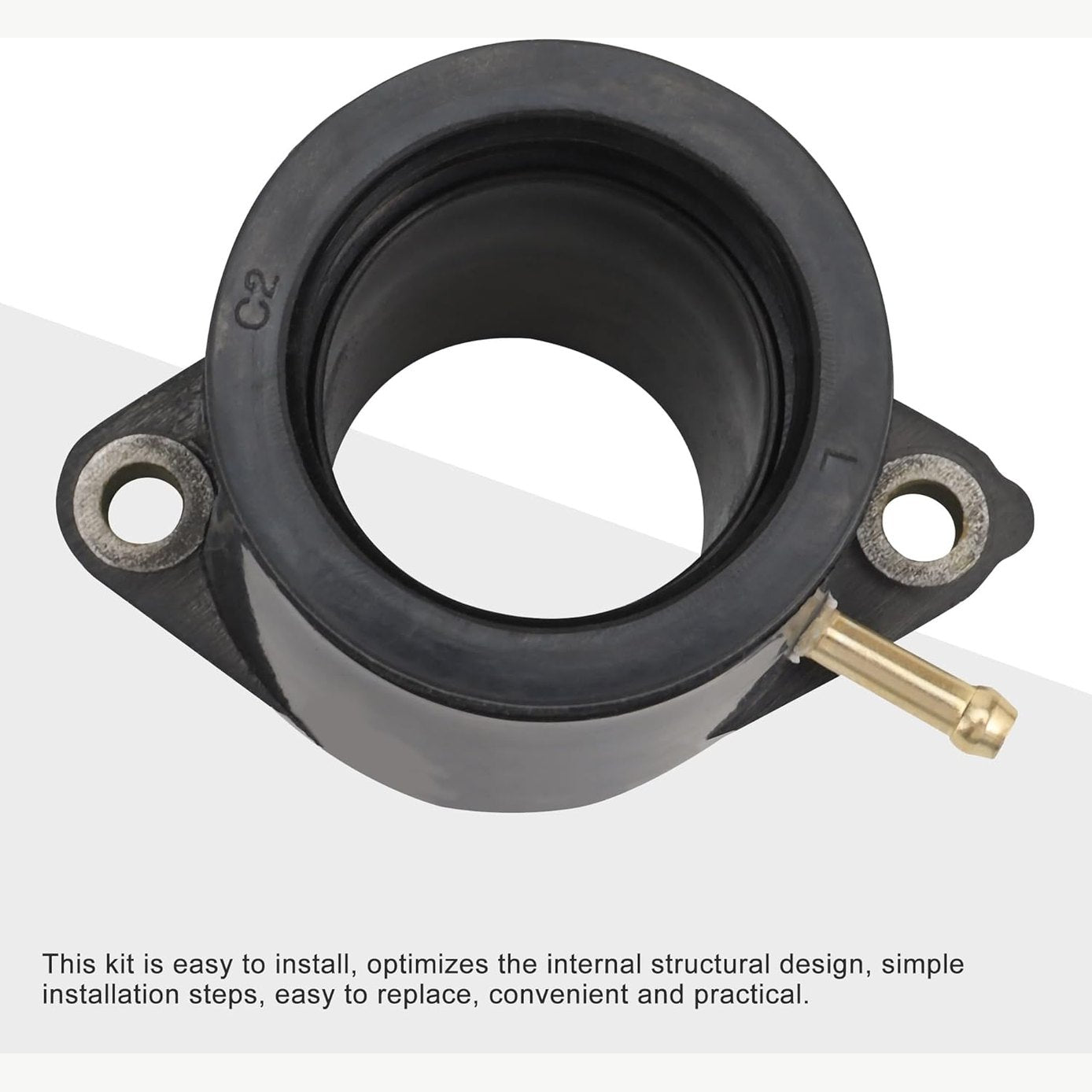 GOOFIT 4Pcs Motor Carburetor Intake Manifold Boot Replacement for XJ900 XJ 900 1983-1984 XJ900F 1991-1994 1993 1992