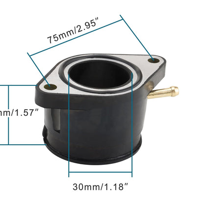 GOOFIT 4Pcs Motor Carburetor Intake Manifold Boot Replacement for XJ900 XJ 900 1983-1984 XJ900F 1991-1994 1993 1992