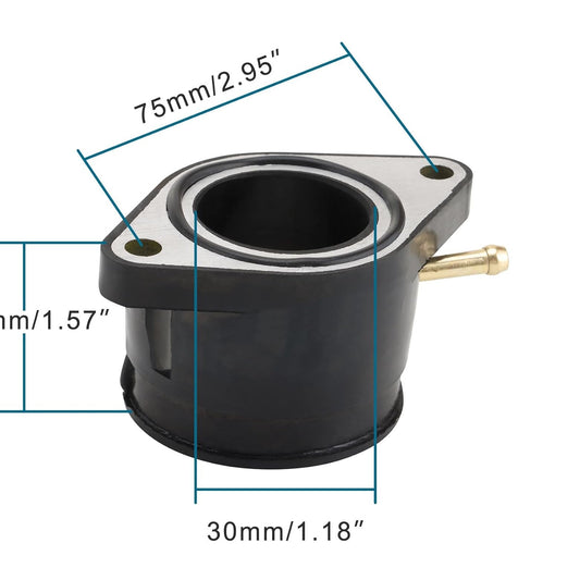 GOOFIT 4Pcs Motor Carburetor Intake Manifold Boot Replacement for XJ900 XJ 900 1983-1984 XJ900F 1991-1994 1993 1992