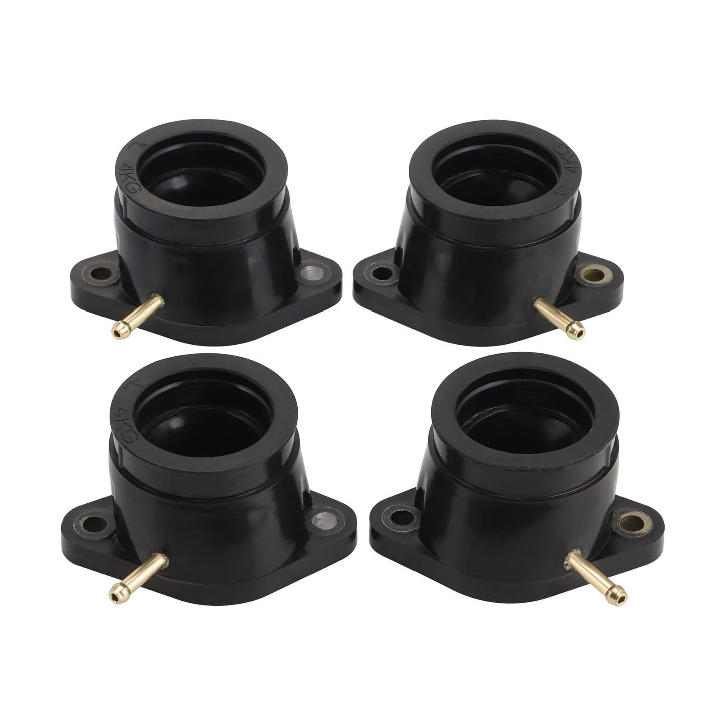 GOOFIT 4Pcs Motorcycle Carburetor Interface Intake Outlet Manifold Replacement for XJR1200 XJR1200SP 94-98 XJR1300 XJR1300SP 98-05 FJR1300 A CeXaoYg