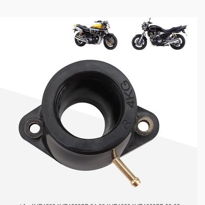 GOOFIT 4Pcs Motorcycle Carburetor Interface Intake Outlet Manifold Replacement for XJR1200 XJR1200SP 94-98 XJR1300 XJR1300SP 98-05 FJR1300 A CeXaoYg