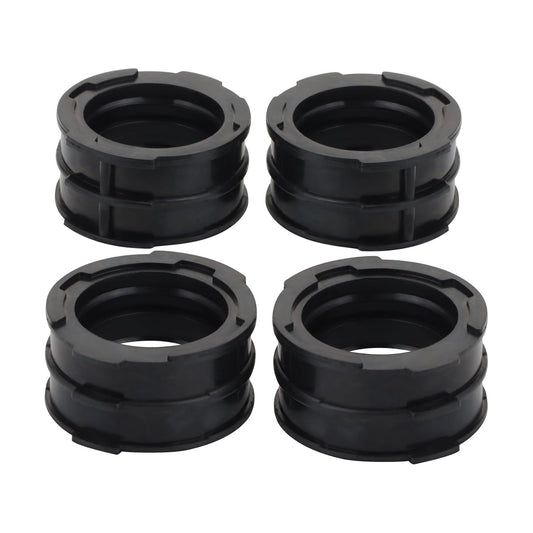 GOOFIT 4Pcs Motorcycle Intake Manifold Carburetor Boot Carb Carburetor Holder Replacement for V-MAX 1200 VMX12V 1985-2007