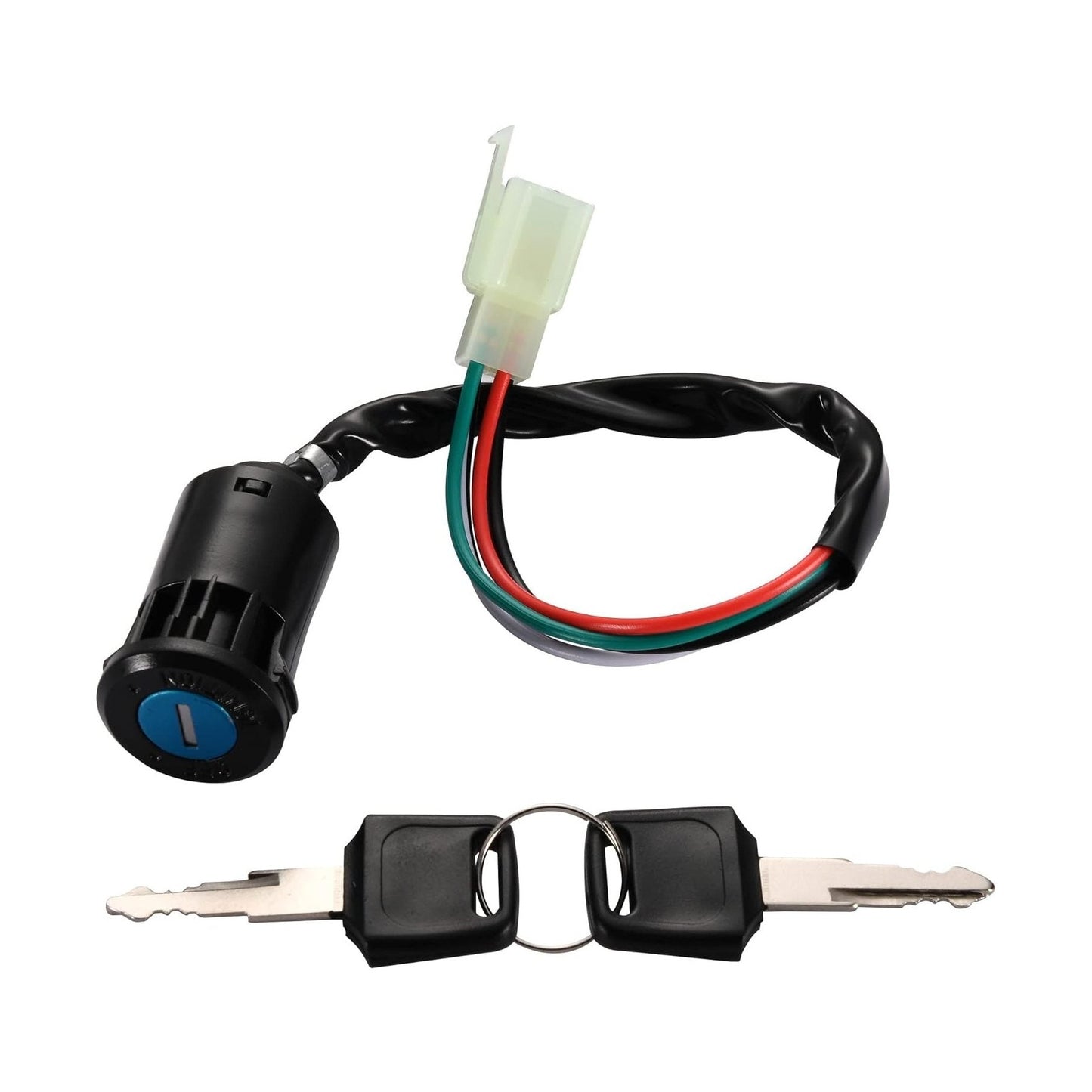 GOOFIT 4Pin Ignition Key Switch Set for Chinese Made 50cc 70cc 90cc 110cc 125cc ATV Dirt Bike Pocket Bike