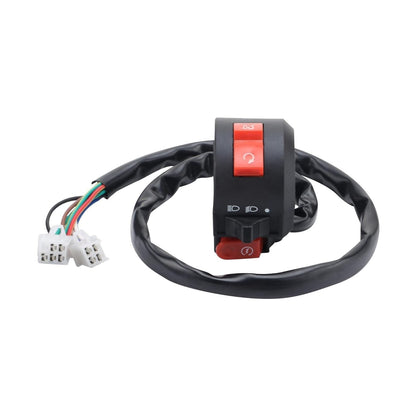 GOOFIT 5+4 Pin 9 Wire 3 Function Left Start Kill Light Switch Assembly Replacement for 50cc 70cc 90cc 110 cc 125cc 150cc ATVs Quad Motorcycles Bike Scooter ATV Snowmobiles.