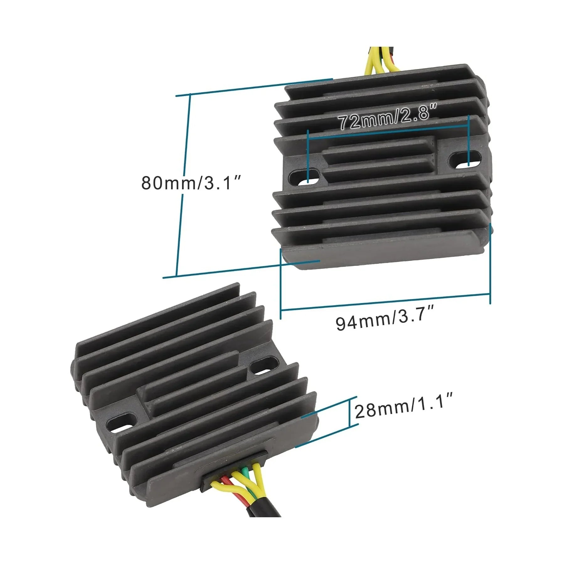 Voltage Regulator Rectifier for Honda CBR1000RR & CBR600RR | OEM 31600-MEL-013 - goofitmoto