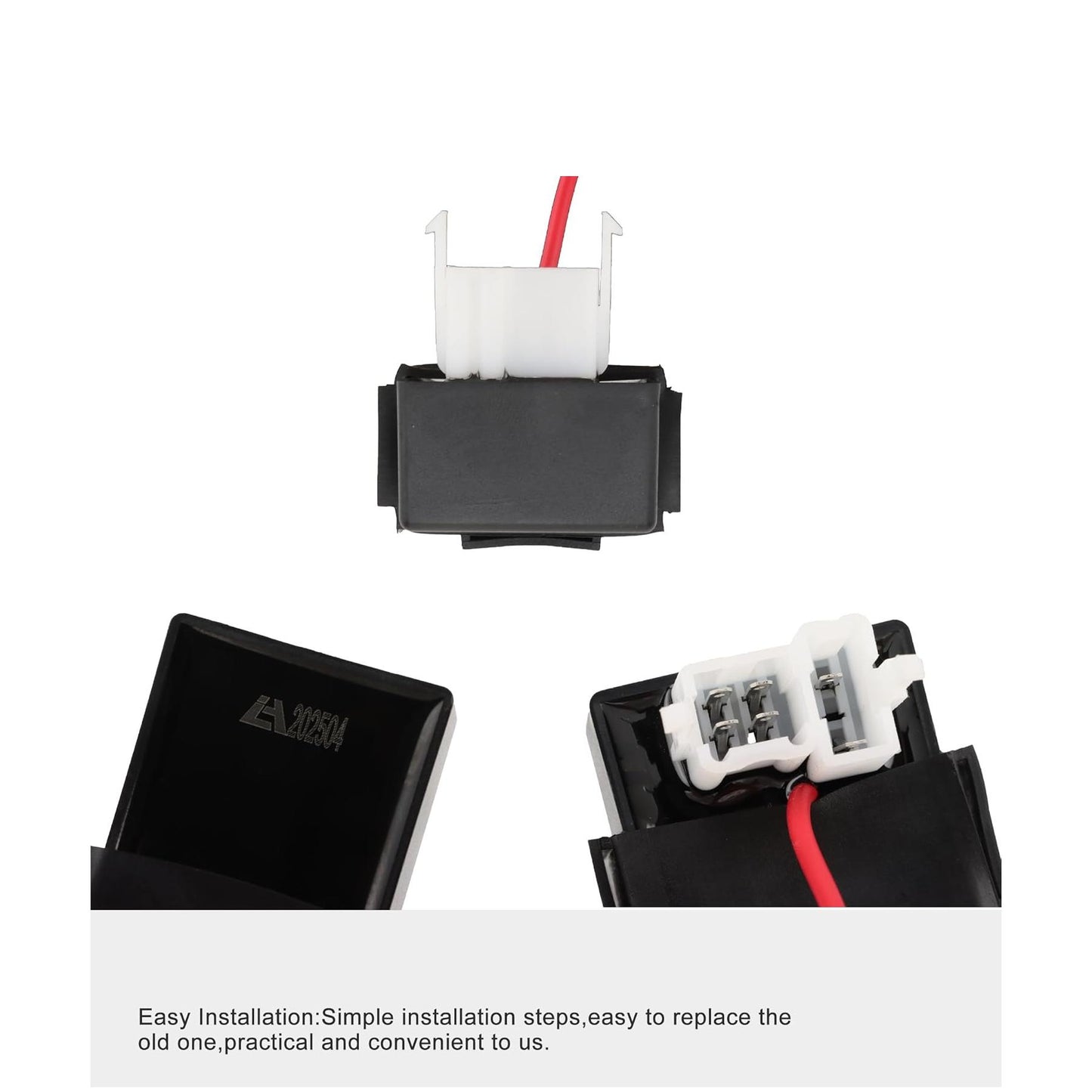 GOOFIT 6 Pin DC CG CDI Ignition Coil Replacement for CG 125cc 150cc 200cc 250cc Dirt Bike Go Kart ATV Quad UTV Scooter