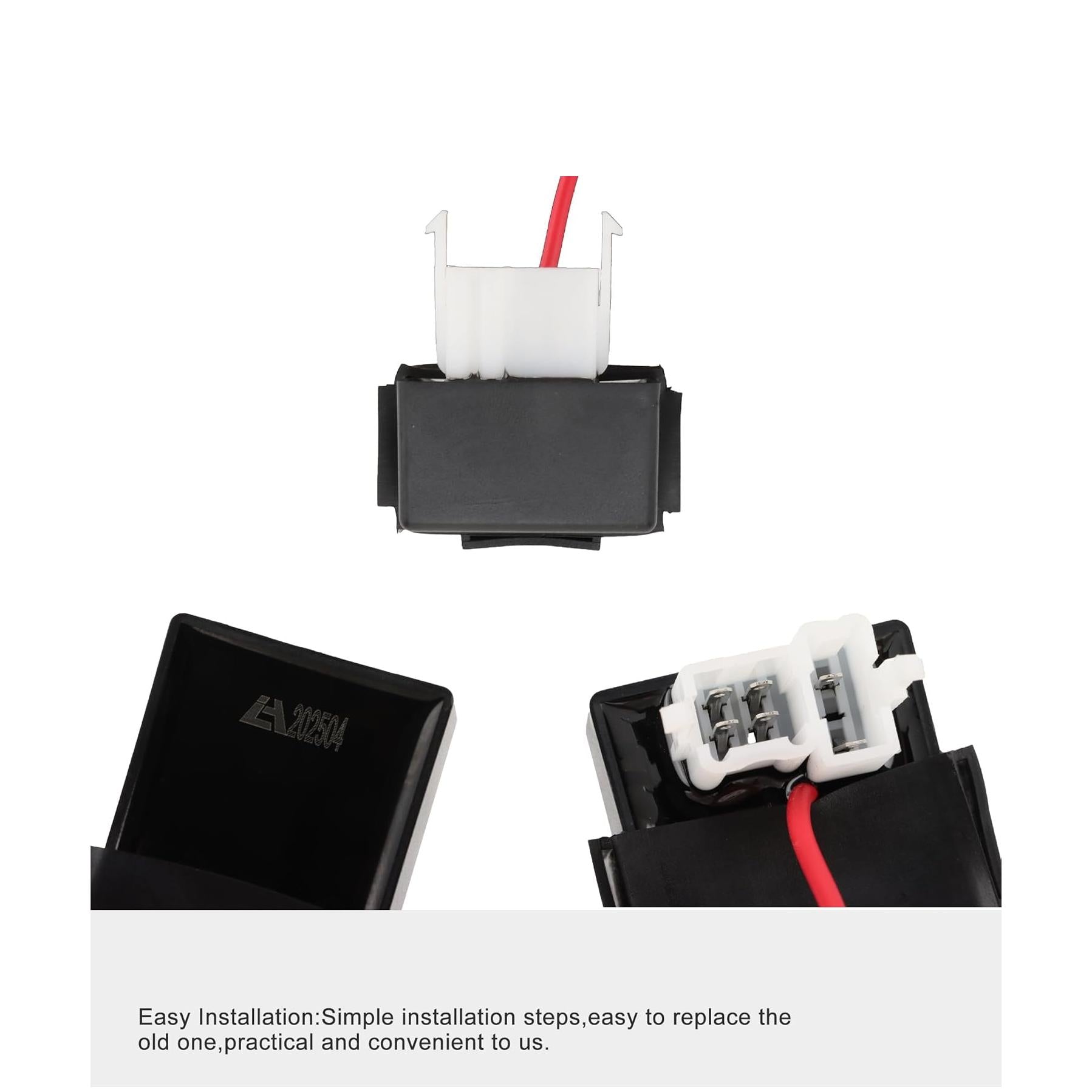 GOOFIT 6 Pin DC CG CDI Ignition Coil Replacement for CG 125cc 150cc 200cc 250cc Dirt Bike Go Kart ATV Quad UTV Scooter