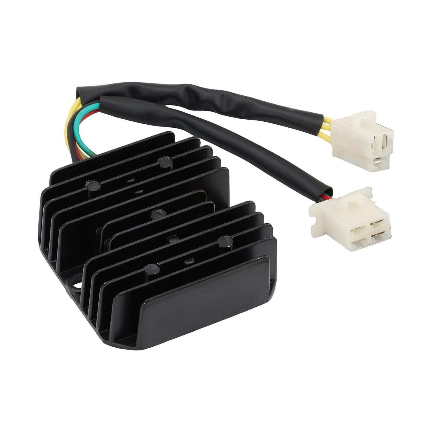 GOOFIT 6 Pin Voltage Regulator Rectifier Replacement for Elite CH150 CH150D Scooter ATV