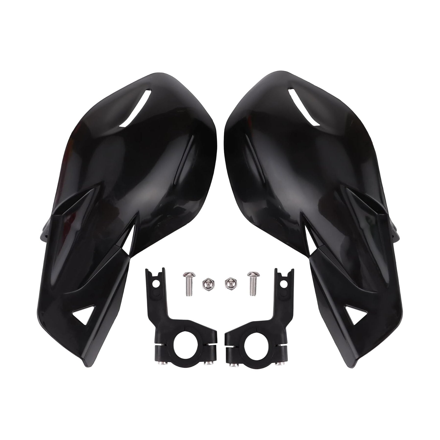 GOOFIT 7/8" Handlebar Hand Brush Guards Handguards Assy Replacement for Motocross Motorcycle Off-road Pit Dirt Bike ATV Black