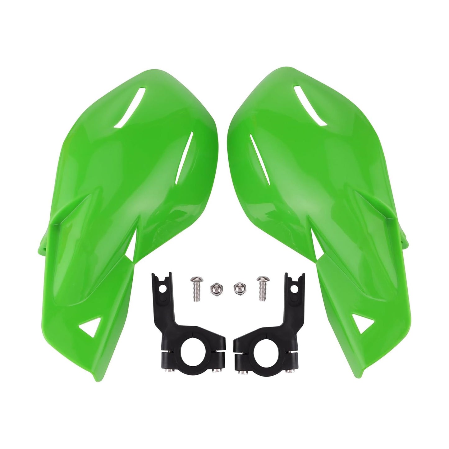 GOOFIT 7/8" Handlebar Hand Brush Guards Handguards Assy Replacmeent for Motocross Motorcycle Off-road Pit Dirt Bike ATV Green