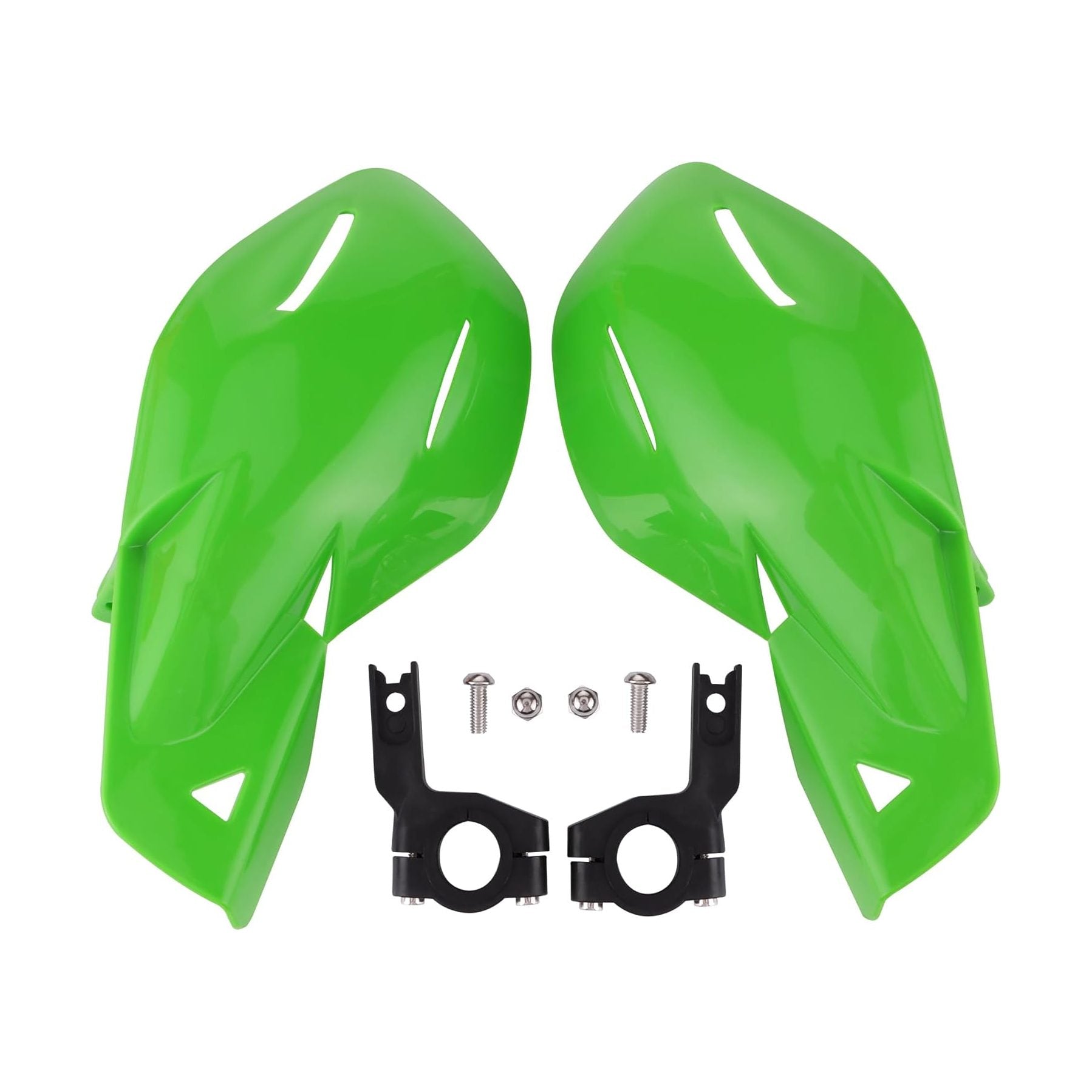 GOOFIT 7/8" Handlebar Hand Brush Guards Handguards Assy Replacmeent for Motocross Motorcycle Off-road Pit Dirt Bike ATV Green