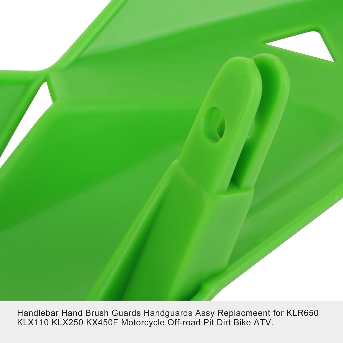 GOOFIT 7/8" Handlebar Hand Brush Guards Handguards Assy Replacmeent for Motocross Motorcycle Off-road Pit Dirt Bike ATV Green