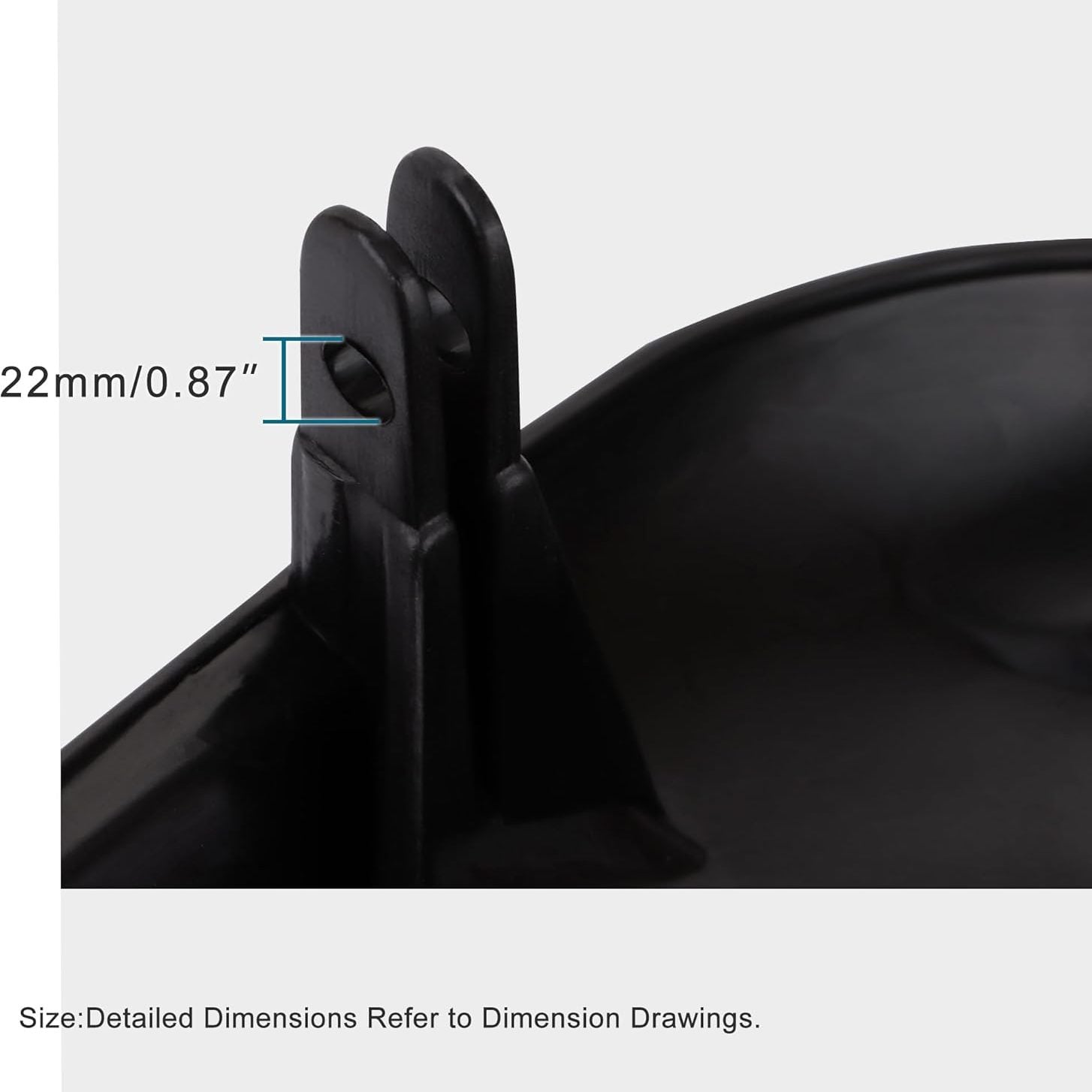 GOOFIT 7/8" Handlebar Hand Brush Guards Handguards Assy Replacement for Motocross Motorcycle Off-road Pit Dirt Bike ATV Black