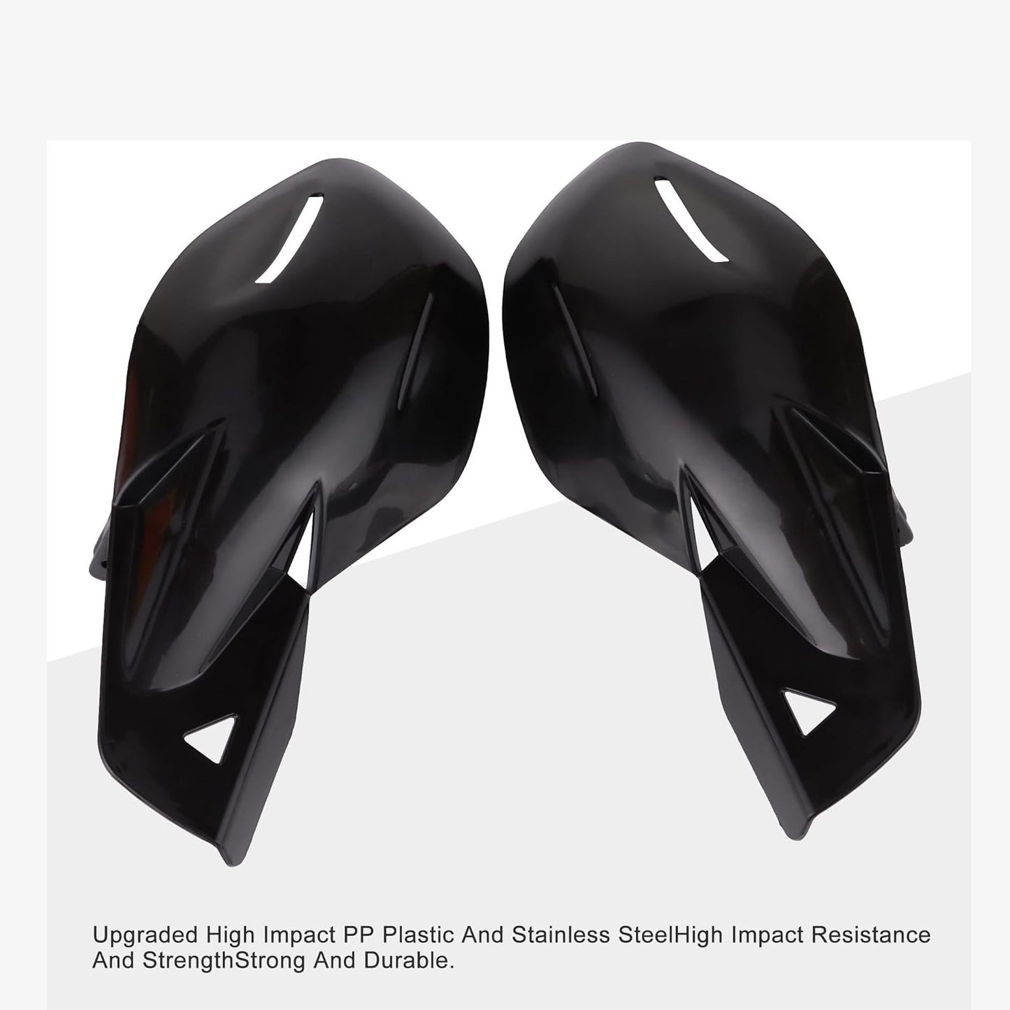 GOOFIT 7/8" Handlebar Hand Brush Guards Handguards Assy Replacement for Motocross Motorcycle Off-road Pit Dirt Bike ATV Black