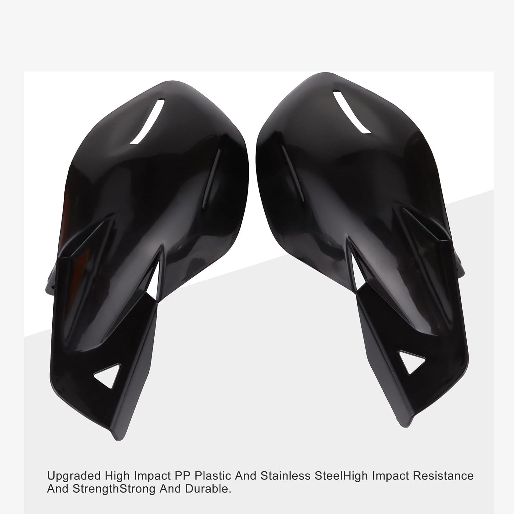 GOOFIT 7/8" Handlebar Hand Brush Guards Handguards Assy Replacement for Motocross Motorcycle Off-road Pit Dirt Bike ATV Black