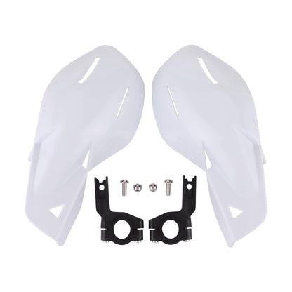 GOOFIT 7/8" Handlebar Hand Brush Guards Protector Handguards Assy Replacement for Motocross Motorcycle Off-road Pit Dirt Bike ATV White