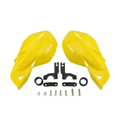 GOOFIT 7/8" Handlebar Hand Brush Guards Protector Handguards Assy Replacmeent for Motocross Motorcycle Off-road Pit Dirt Bike ATV Yellow