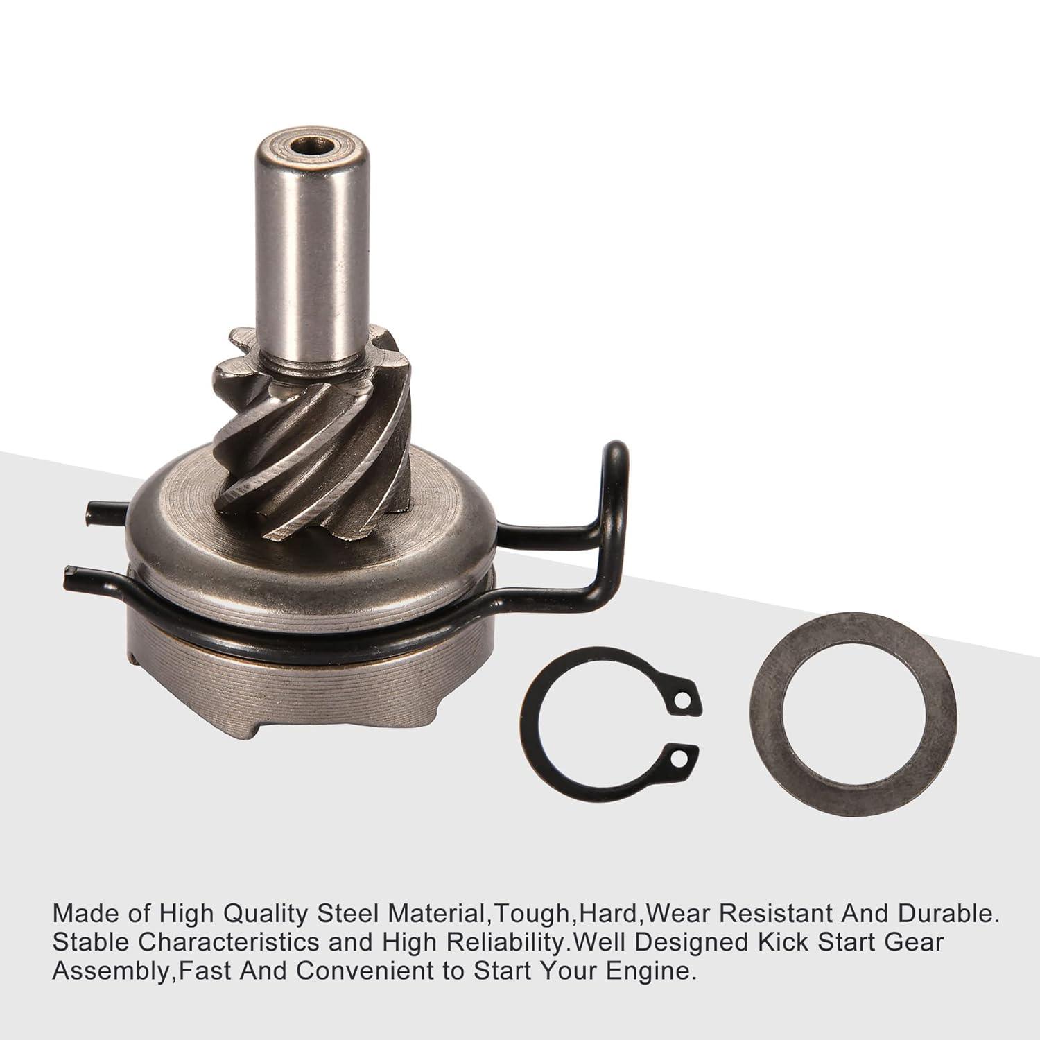 GOOFIT 7 Tooth Kick Start Gear Kit Replacement for GY6 49cc 50cc 80cc 139qma 139qmb Engine Scooters Moped Roketa Taotao Jonway