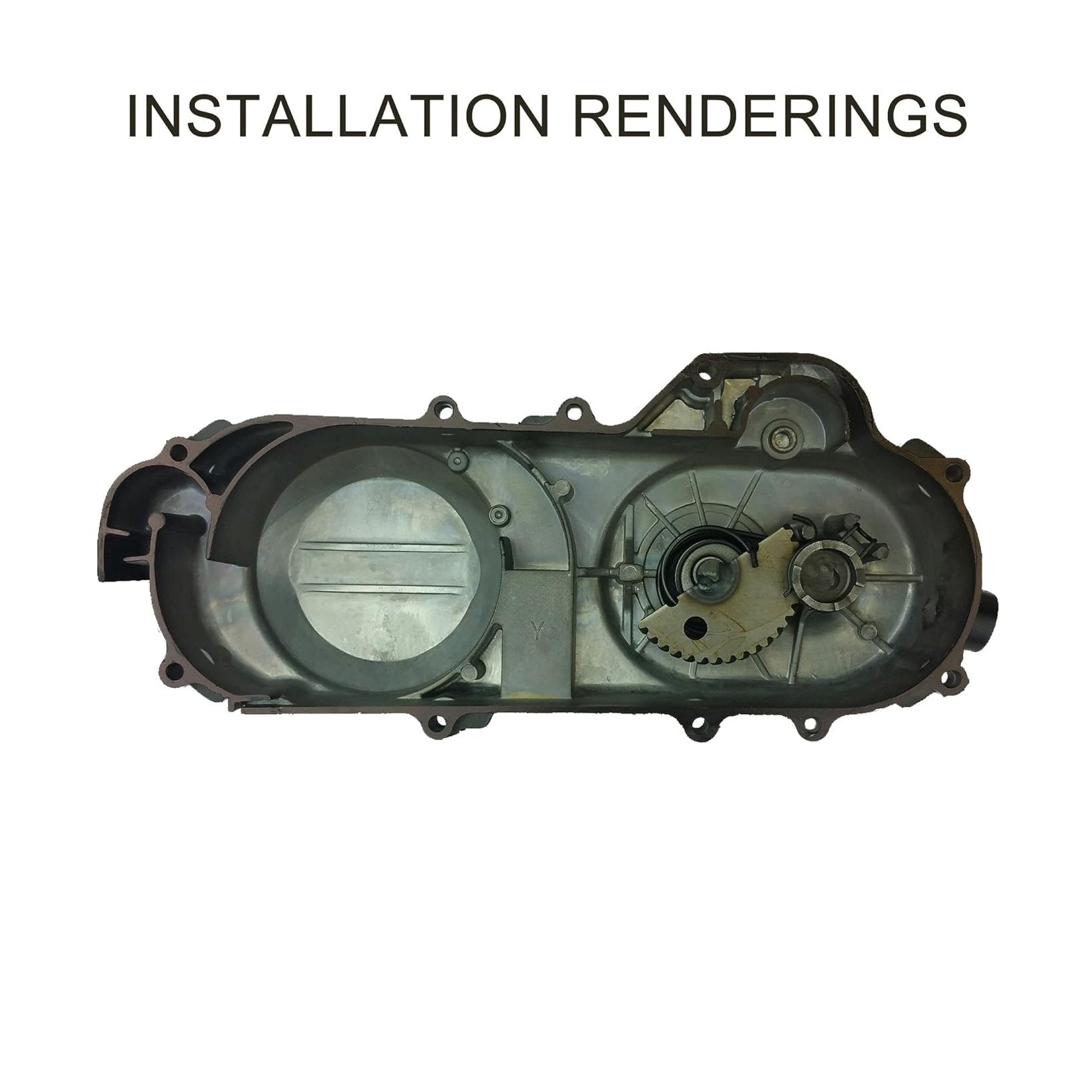 GOOFIT 7 Tooth Kick Start Gear Kit Replacement for GY6 49cc 50cc 80cc 139qma 139qmb Engine Scooters Moped Roketa Taotao Jonway