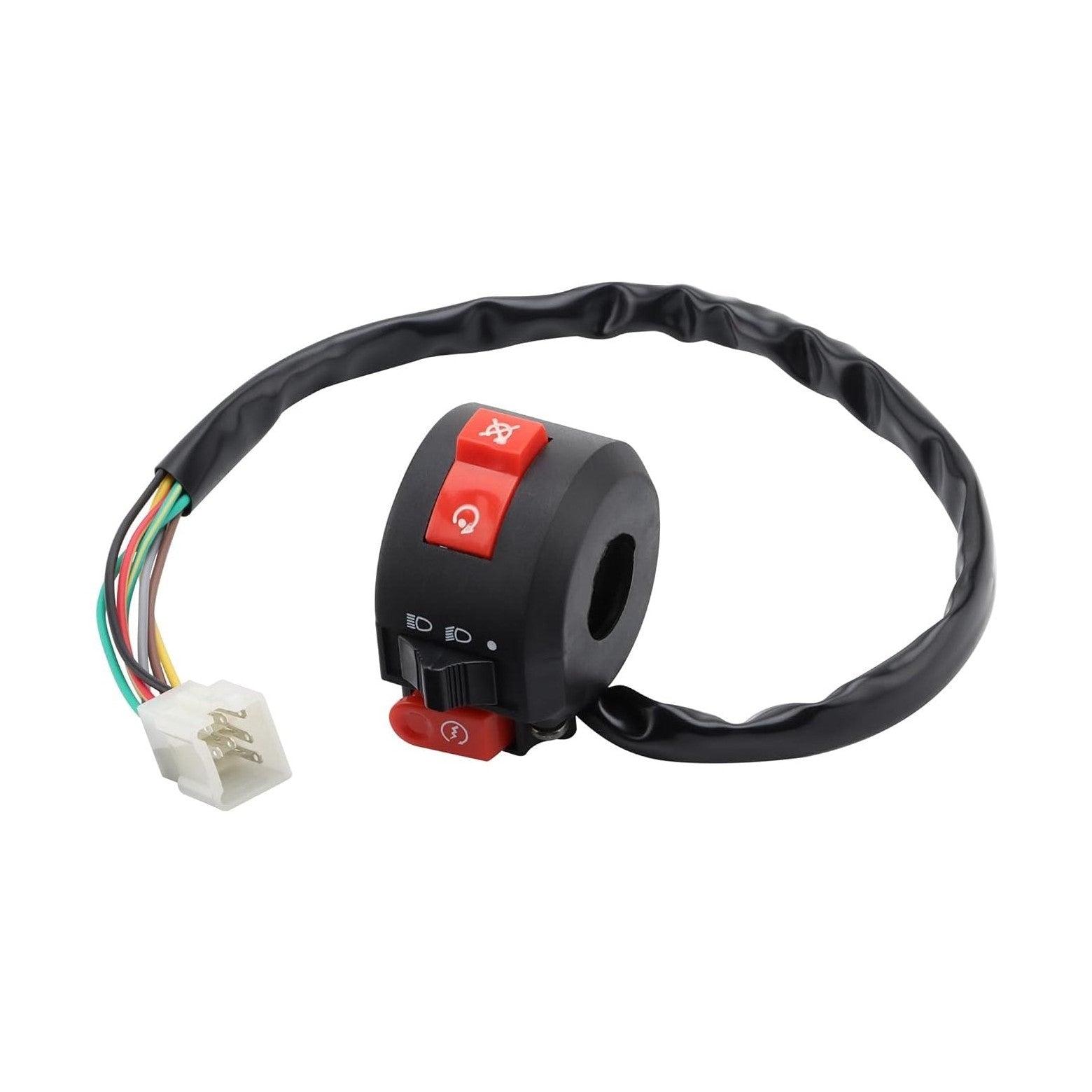 GOOFIT 7 Wire 3 Function Handle Coil Ignition Switch Replacement for 50cc 70cc 90cc 110cc 125cc 150cc 250cc Scooter Motorcycle