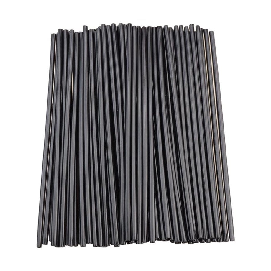 GOOFIT 72Pcs Motorcycle Spoke Skins Covers Coats Wheels Trim Cover Pipe Decorative Protective Wraps Kits for SUV Bicycle Off-Road Dirt Bike Black