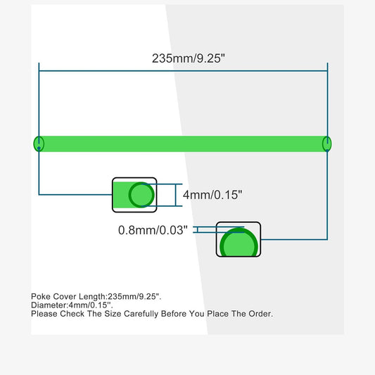 GOOFIT 72Pcs Motorcycle Spoke Skins Covers Coats Wheels Trim Cover Pipe Decorative Protective Wraps Kits for SUV Bicycle Off-Road Dirt Bike Green